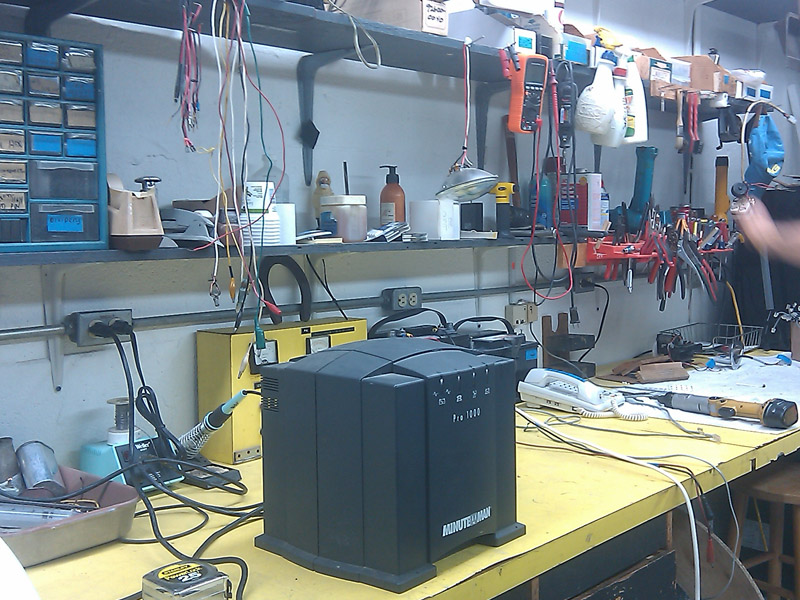 ITT Jabsco Spotlight workbench